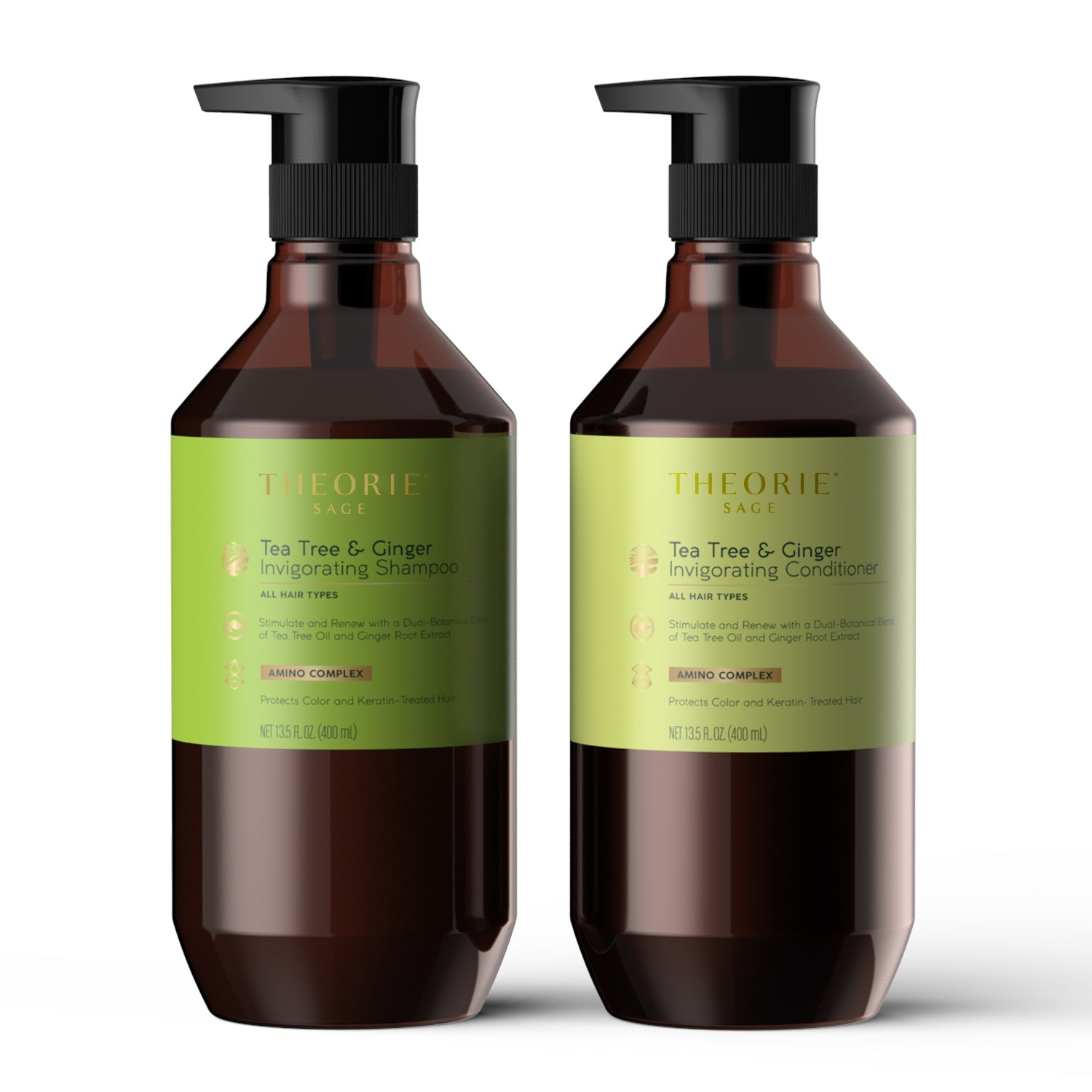 Tea Tree & Ginger Invigorating Shampoo & Conditioner