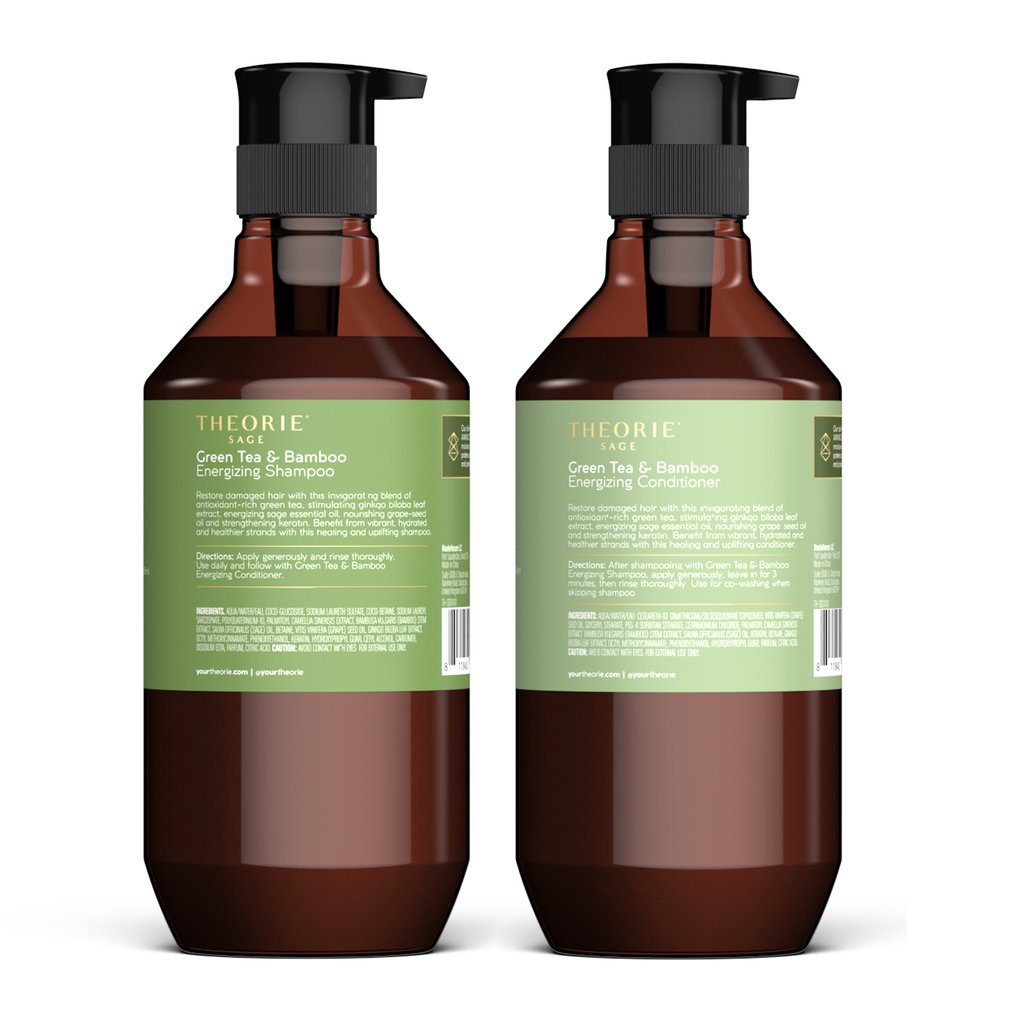 Green Tea & Bamboo Energizing Shampoo & Conditioner Set