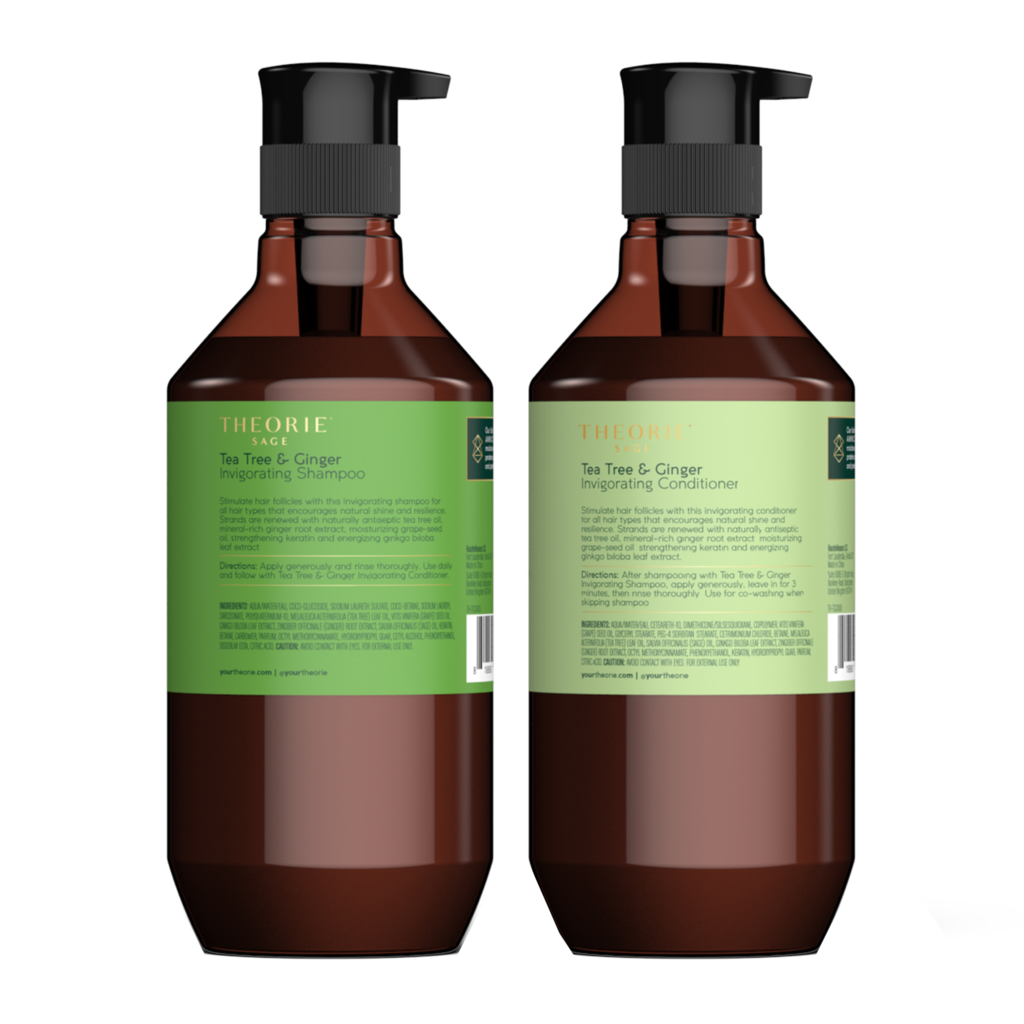 Tea Tree & Ginger Invigorating Shampoo & Conditioner Set