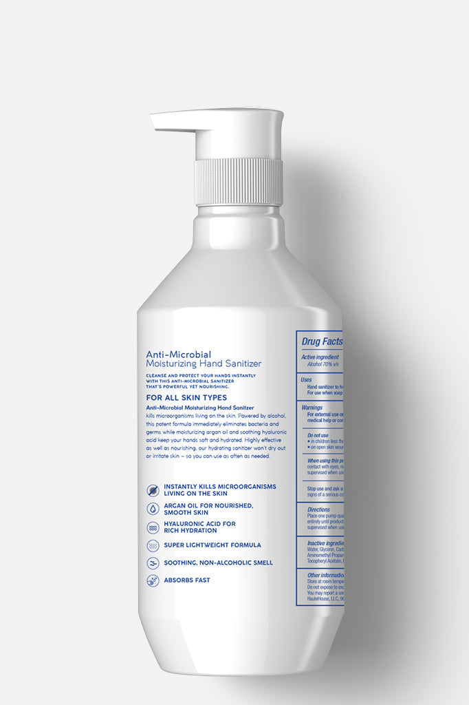 Theorie: Anti-Microbial Instant Hand Sanitizer (70% Alcohol by volume) 13.5 oz (400 ml)